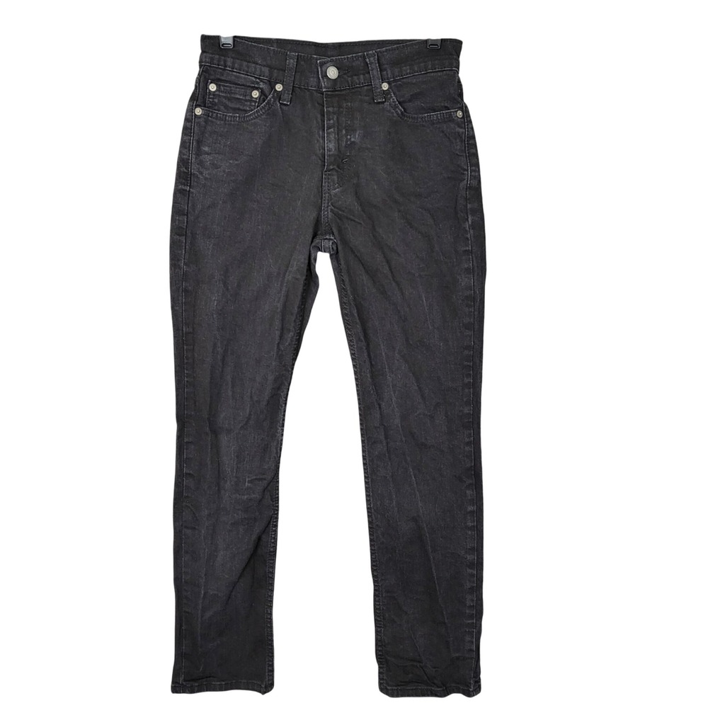 Levis 511 Slim Fit Jeans Mens W29 L30 Black Denim Casual Pants‎